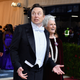 Tesla CEO Elon Musk with his mother Maye at the Met Gala